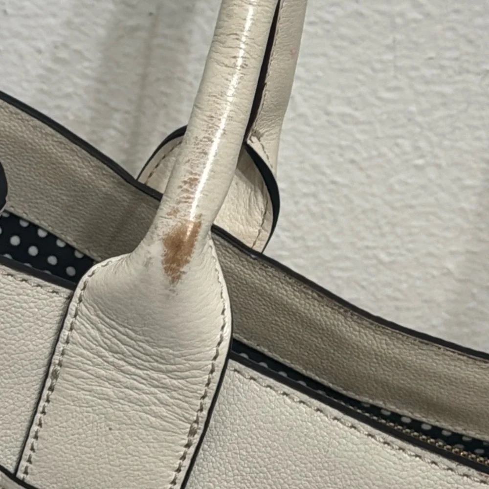 Authentic Kate Spade ♠️ signature designer leather bow handbag purse